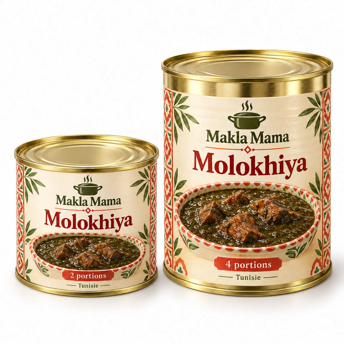 Molokhiya — petite et grande conserve