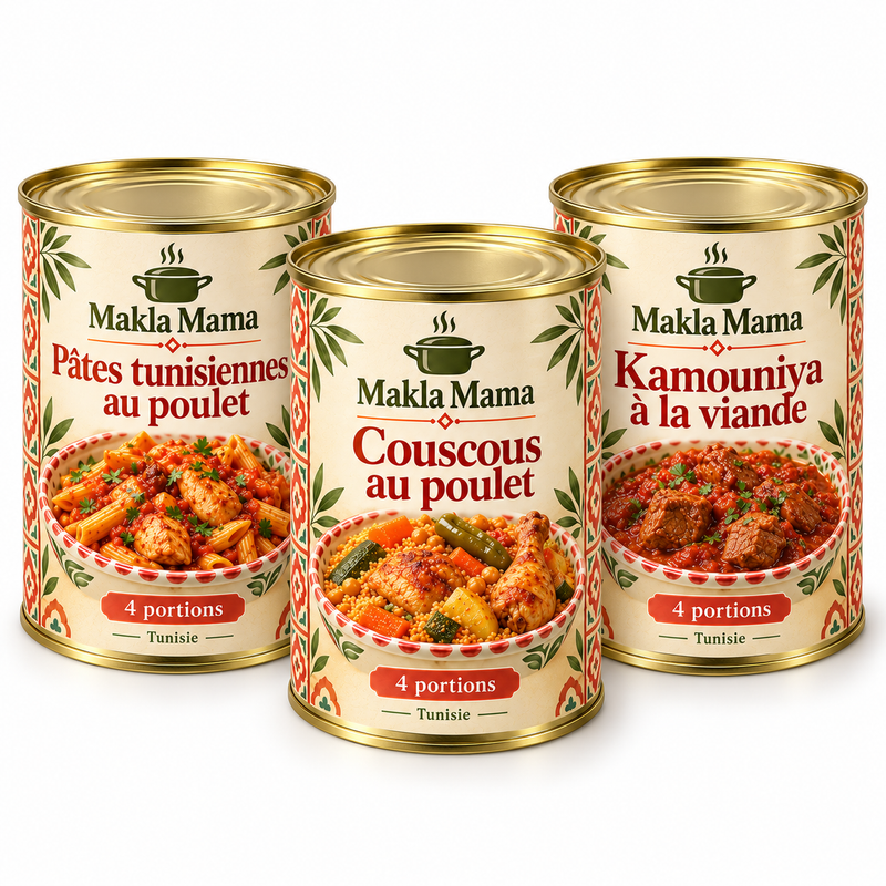 Pack Famille Tunisie — 3 grandes boîtes — 3 grandes boîtes